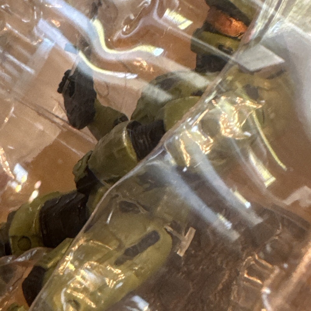 Halo Infinite Master Chief Figure 4.5" Assault Rifle-Series 2 New Box Damaged - Picture 12 of 13